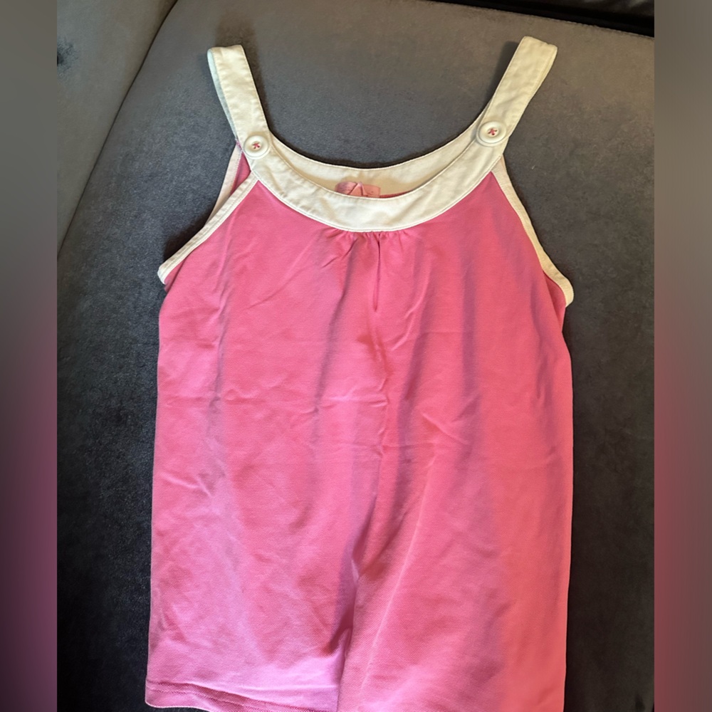 Lilly button tank